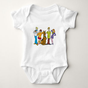 Ganze Gruppe 14 Mystery Inc Baby Strampler