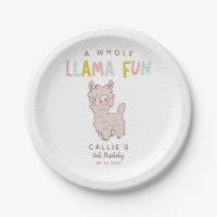 Ganze Llama Fun Alpaca Geburtstagsparty