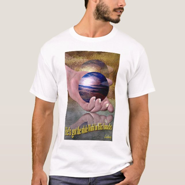 Ganze Welt T-Shirt (Vorderseite)