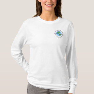 Ganze Welt über lange Ärmel T T-Shirt