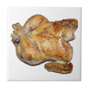 Ganzes Hähnchen aus dem Ofen Fliese