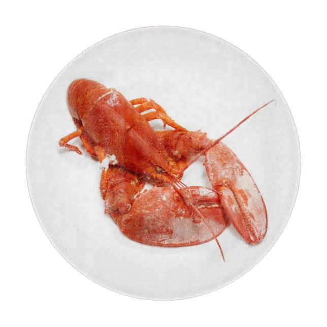 Ganzes Hummer-Schneidebrett Schneidebrett (Vorderseite)
