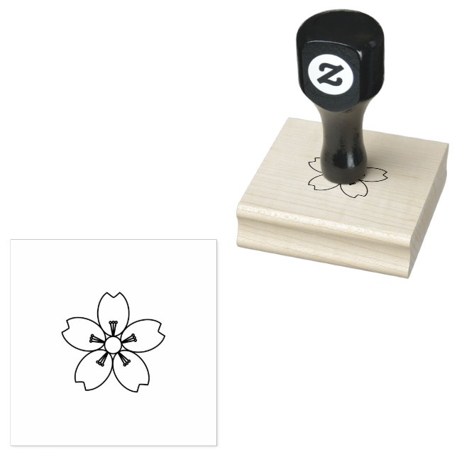 Ganzjährig Sakura Gummistempel (Stempel)