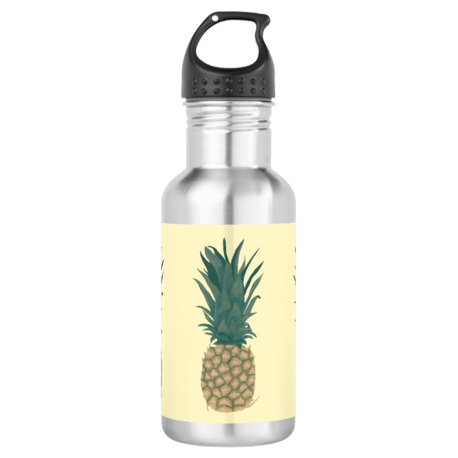Ganzreife Ananas Wasserflaschen Edelstahlflasche (Vorderseite)