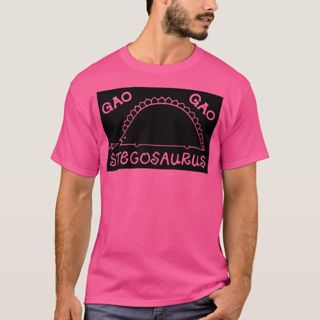 Gao Gao Stegosaurus T-Shirt (Vorderseite)