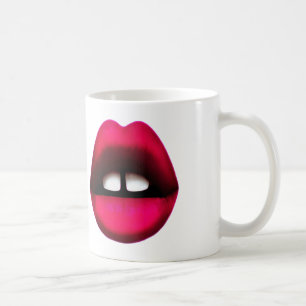 GAP TOOTH GIRL Kaffeetassen (Pink lips)