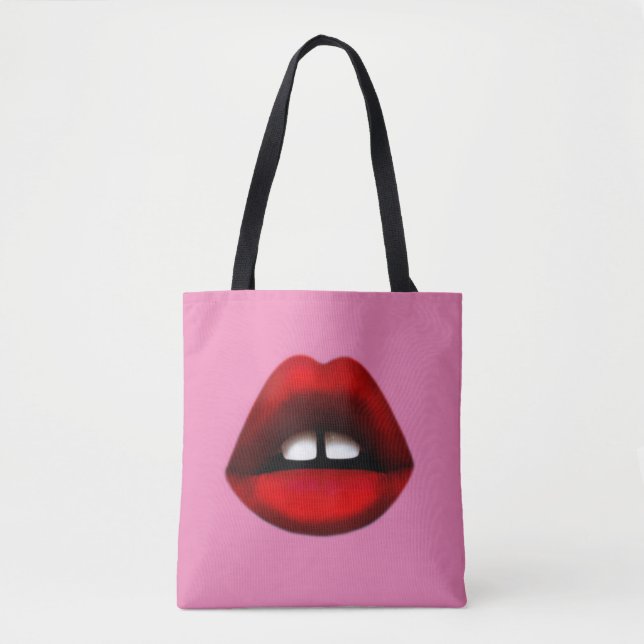GAP TOOTH MIRL Pink TOTE BAG (Vorderseite)