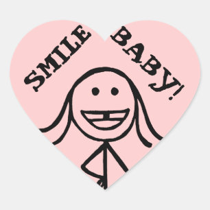 Gap zahngirl, Smile Baby! Aufkleber