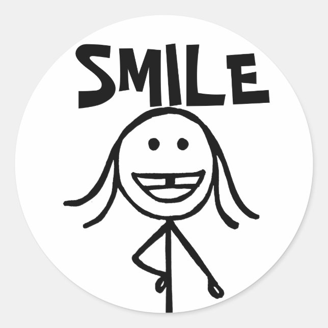 Gap zahngirls, SMILE Stickers (Vorderseite)