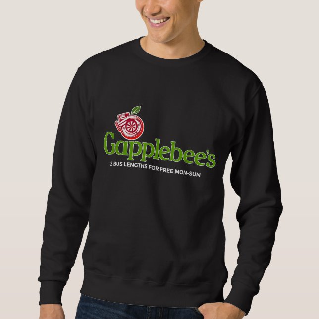 Gapplebee's Drag Racing American Muscle Turbo Boss Sweatshirt (Vorderseite)