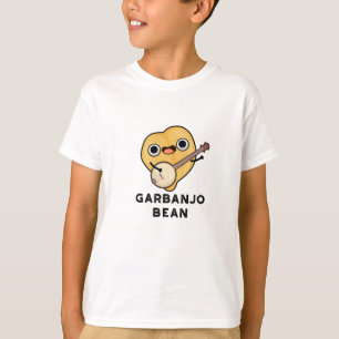 Gar-banjo Bean Niedlich Garbanzo Banjo Pun T-Shirt