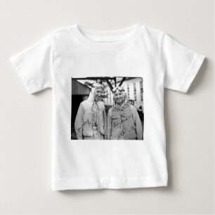 Gar Wood und Orlin Johnson - Vintag "autograviert" Baby T-shirt