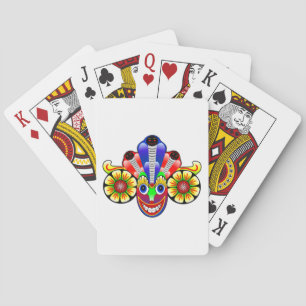 Gara Raksha Sri Lanka Dämonen-Design Spielkarten