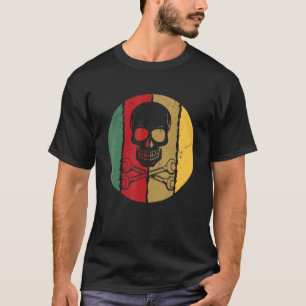 Garage Cool Vintage-Totenschädel-Schlüssel Mechani T-Shirt