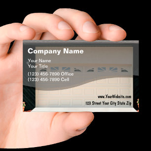 Garage Door Business Cards Visitenkarte