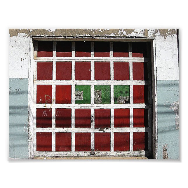 Garage Door Fotodruck (Vorne)