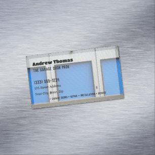 Garage Door Magnetische Visitenkarte