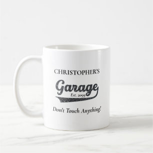 Garage Fassen Sie Nichts An Kaffeetasse