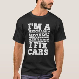 Garage für automatische Reparatur von Autos T-Shirt