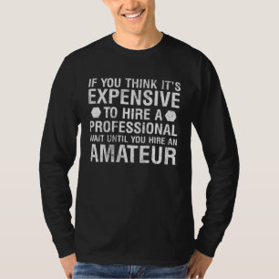 Garage Garagearbeit für Männer Frauen Vatertag T-Shirt