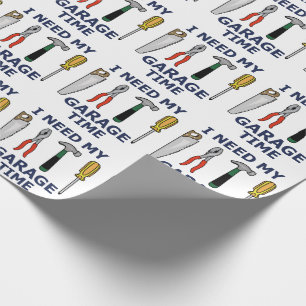 Garage Geschenkpapier