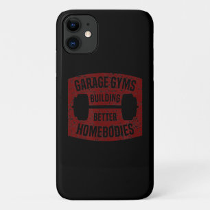 Garage Gyms Building Better Homebodies Barbell Gym Case-Mate iPhone Hülle