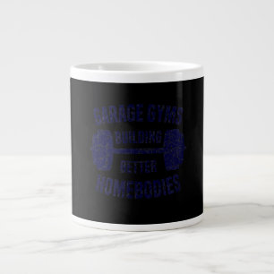 Garage Gyms Building Better Homebodies Barbell Gym Jumbo-Tasse
