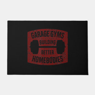 Garage Gyms Gebäude Bessere Homeboards Barbell Gym Fußmatte
