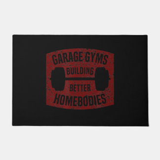 Garage Gyms Gebäude Bessere Homeboards Barbell Gym Fußmatte