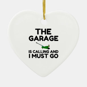 Garage Keramik Ornament