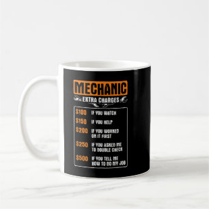 Garage Mechanische Zusatzkosten Auto Tuning Kaffeetasse