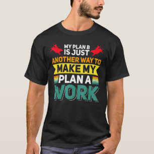 Garage Mechanischer Bull Rodeo Plan T-Shirt