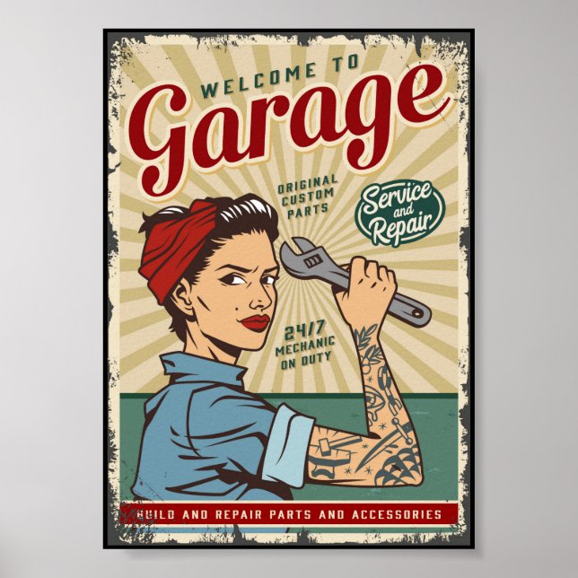Garage Poster (Vorne)