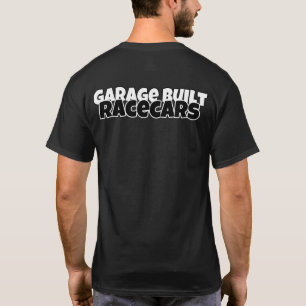 Garage Racecars Vorderseite/Rückseite Logo T-Shirt