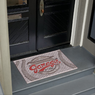 Garage Regeln Doormat, Coole Garage Fußmatte