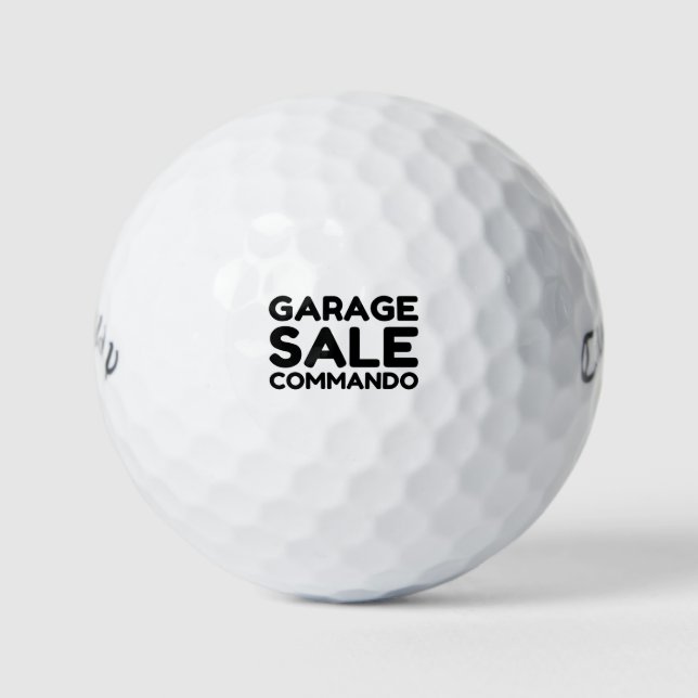 Garage Sale Commando Golfball (Vorderseite)