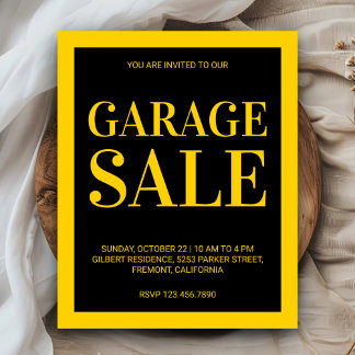 Garage Sale Flyer