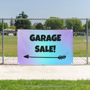 GARAGE SALE! Pfeil-Banner Banner