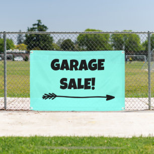 GARAGE SALE! Pfeil-Banner Banner