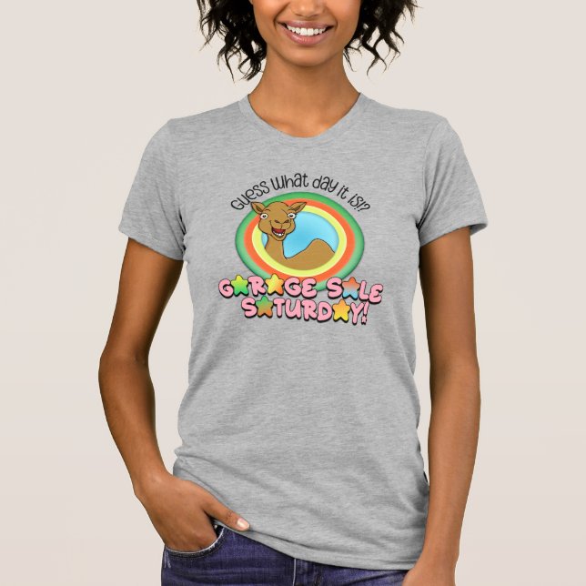 Garage Sale T - Shirt - raten Sie mal, wie Camel (Vorderseite)