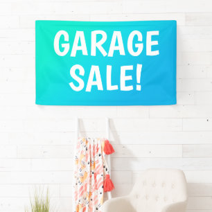 GARAGE SALE! Vinyl Banner