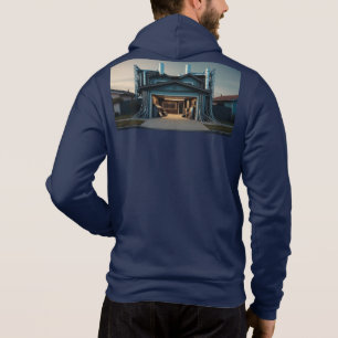 Garage Tech Upgrade Herren blau Bella Kapuzenpullo Hoodie