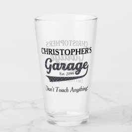 Garage Touch nichts Bierpint-Brille Glas