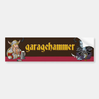 Garagehammer Autoaufkleber