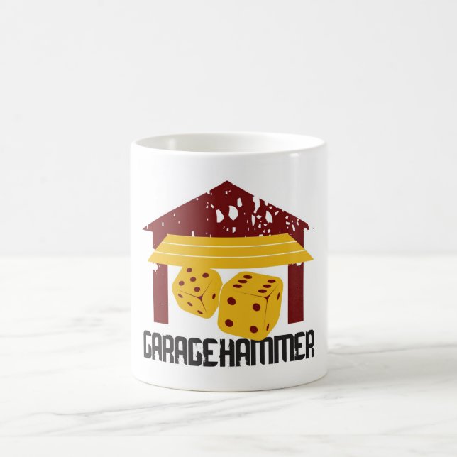 Garagehammer Logo-Tasse Kaffeetasse (Mittel)