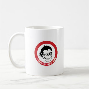 GarageMonkey Abzeichen-Kaffee-Tasse Kaffeetasse