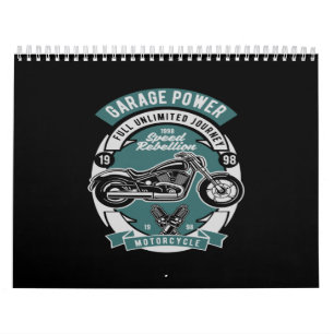 Garagen-Strom-Motorrad Kalender