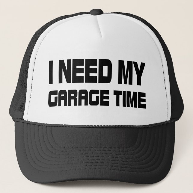 GARAGEN-ZEIT TRUCKERKAPPE (Vorderseite)