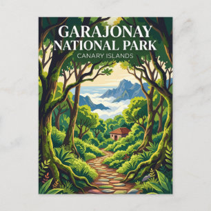 Garajonay-Nationalpark Spanien Postkarte