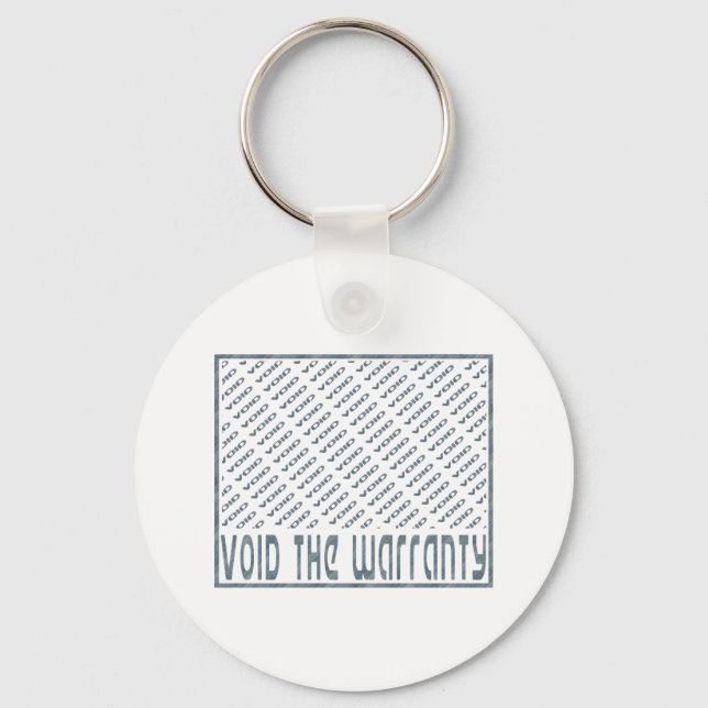 Garantie ungültig schlüsselanhänger (Vorderseite)